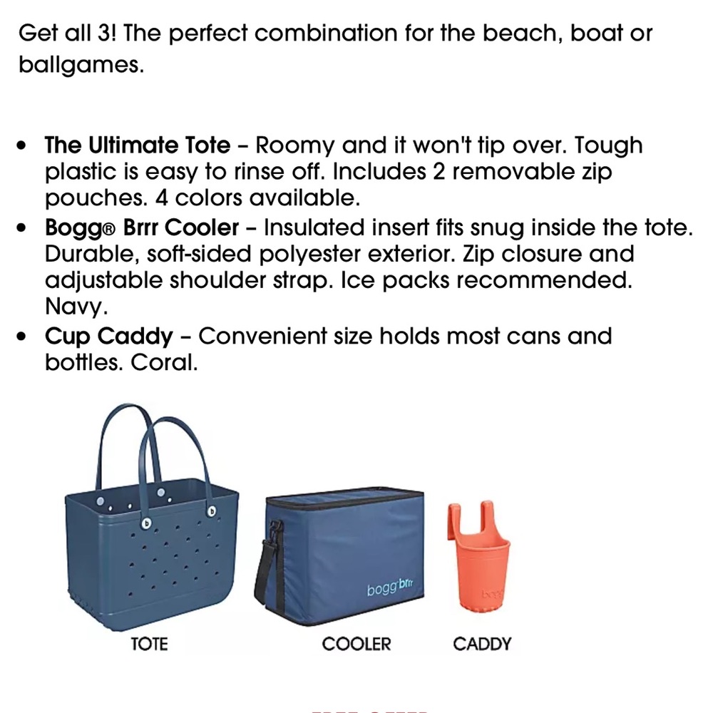 Authentic Bogg Bag Combo! - Picture 2 of 2